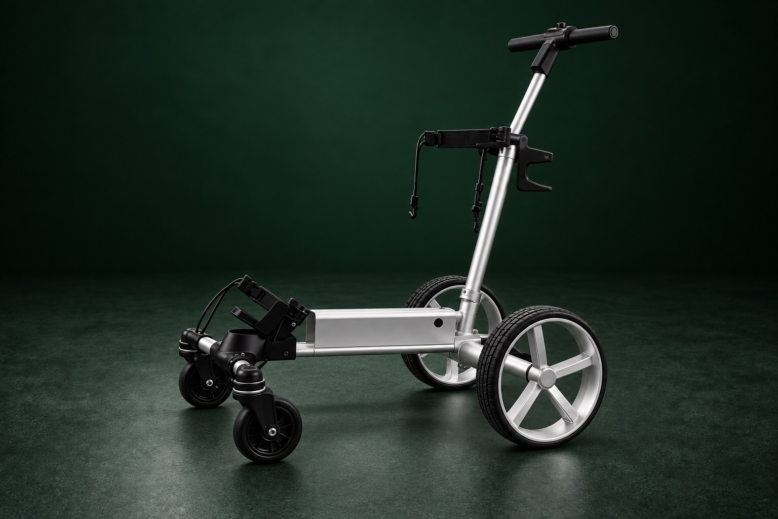 ARC 01 electric golf caddy side view